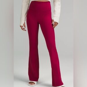 Lululemon High-Rise Nulu Flare Pants in Pomegranate Size 20